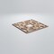Ekena Millwork Medium Brownsville Decorative Fretwork Wood Wall Panels, Red Oak, 15 3/8"W x 15 3/8"H x 3/8"T WALW16X16X0375BNERO - alternate 3